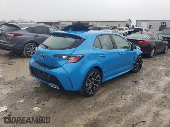 2019 Toyota Corolla Hatchback SE with VIN JTNK4RBE9K3069759, listed as a Copart auction lot 41690984 with 61,489 mi miles. Bid and sale history available at carsss.com. Image 3.