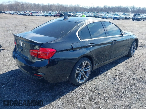 2017 BMW 3 Series 330i xDrive with VIN WBA8D9G31HNU64664, listed as a IAAI auction lot 41654073 with 41,971 mi miles. Bid and sale history available at carsss.com. Image 4.
