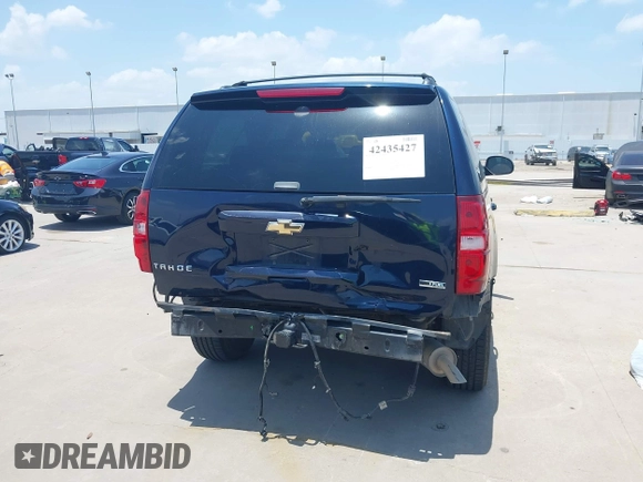 2007 Chevrolet Tahoe LT with VIN 1GNFC13017R374293, listed as a IAAI auction lot 42435427 with 75,212 mi miles and . Bid and sale history available at DreamBid. Image 17.