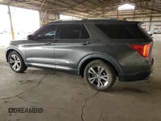 2020 Ford Explorer Platinum with VIN 1FM5K8HC8LGA41089, listed as a Copart auction lot 45485495 with 45,237 mi miles and Salvage Title. Bid and sale history available at carsss.com. Image 2.
