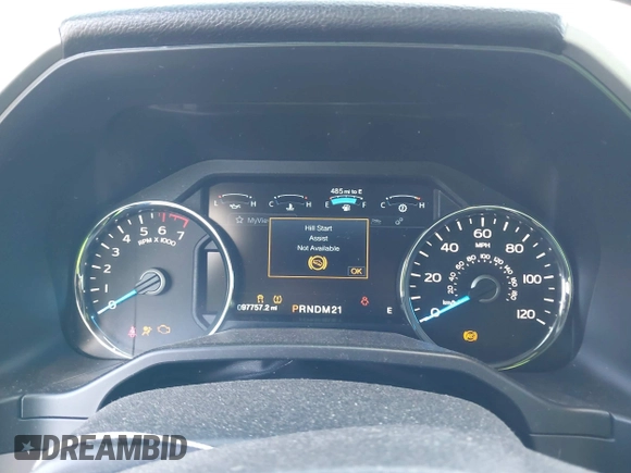 2015 Ford F-150 XLT with VIN 1FTFX1EG8FFA71891, listed as a IAAI auction lot 41818462 with 97,757 mi miles. Bid and sale history available at carsss.com. Image 7.