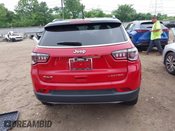 2023 Jeep Compass (RED) Edition с VIN 3C4NJDCN7PT531789, выставлен на аукционе IAAI как лот 42374121 с пробегом 22 808 миль миль и . История ставок и продаж доступна на DreamBid. Изображение 16.