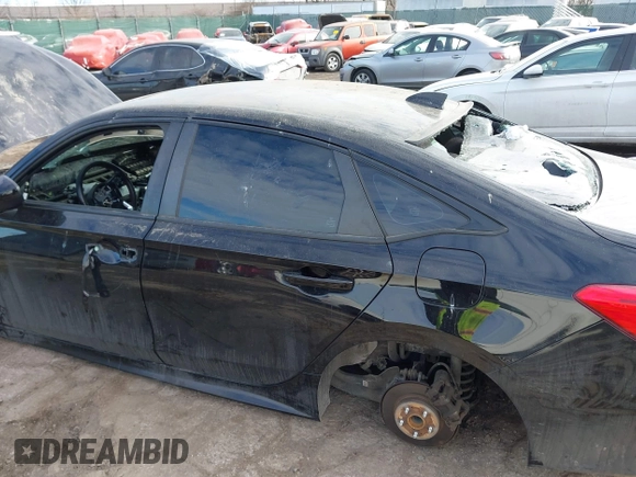 2022 Honda Civic Si with VIN 2HGFE1E50NH471124, listed as a IAAI auction lot 41460283 with Not Provided miles and . Bid and sale history available at DreamBid. Image 6.