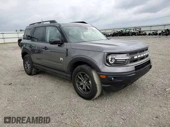 2023 Ford Bronco Sport Big Bend с VIN 3FMCR9B66PRD43264, выставлен на аукционе Copart как лот 57277165 с пробегом 47 892 миль миль и Списание • Salvage title. История ставок и продаж доступна на DreamBid. Изображение 14.
