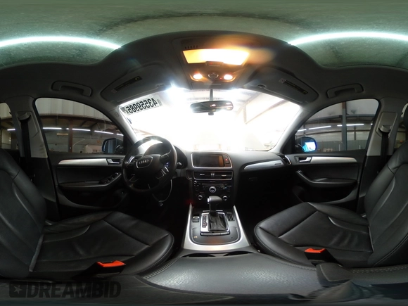 2013 Audi Q5 Premium with VIN WA1CFAFP3DA064758, listed as a Copart auction lot 43559985 with 82,674 mi miles and Salvage Title. Bid and sale history available at carsss.com. Image 14.