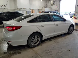 2016 Hyundai Sonata SE with VIN 5NPE24AF8GH369700, listed as a Copart auction lot 54790665 with 114,110 mi miles and Clean Title. Bid and sale history available at carsss.com. Image 3.