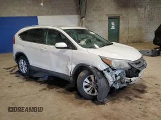 2014 Honda CR-V EX-L with VIN 5J6RM4H75EL038165, listed as a Copart auction lot 53278895 with 0 mi miles and Salvage Title. Bid and sale history available at carsss.com. Image 4.