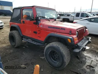 2002 Jeep Wrangler X with VIN 1J4FA39S42P750678, listed as a Copart auction lot 48737005 with 188,353 mi miles and Clean Title. Bid and sale history available at carsss.com. Image 4.