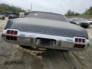1971 Oldsmobile Cutlass with VIN 342571M217077, listed as a Copart auction lot 74833304 with Not Provided miles and Salvage Title. Bid and sale history available at DreamBid. Image 6.