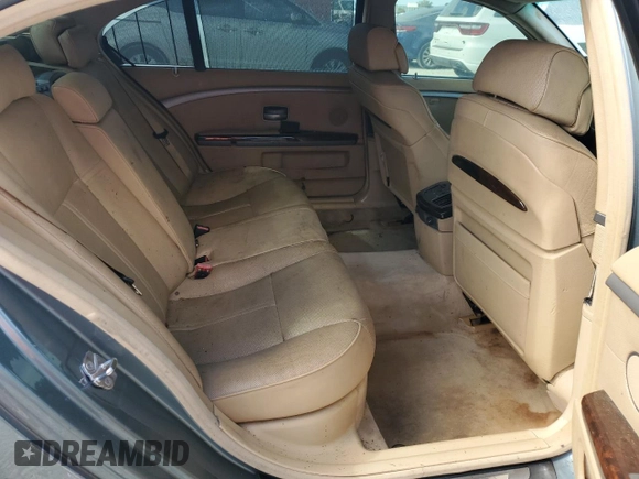 2004 BMW 7 Series with VIN WBAGN83574DK11116, listed as a Copart auction lot 88241625 with Not provided miles and Clean title. Bid and sale history available at DreamBid. Image 10.