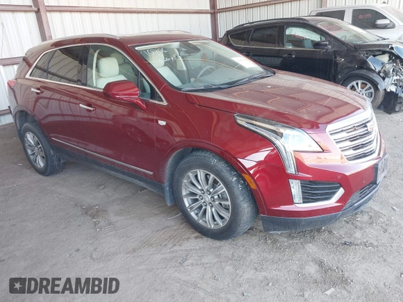 2017 Cadillac XT5 Luxury AWD with VIN 1GYKNDRS5HZ265570, listed as a IAAI auction lot 41915115 with 96,493 mi miles and . Bid and sale history available at DreamBid. Image 1.