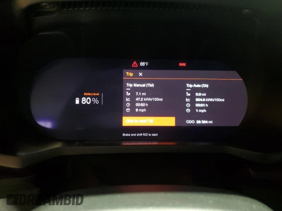 2023 Polestar 2 z VIN YSMEG3KA9PL144071, wystawiony jako Copart lot #55945045 z przebiegiem 28 394 mil mil oraz Tytuł czysty. Historia ofert i sprzedaży dostępna na DreamBid. Obrazek 9.