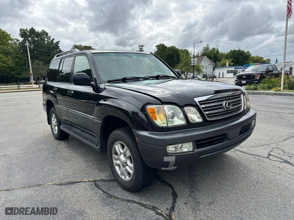2004 Lexus LX 470 with VIN JTJHT00W043545700, listed as a Copart auction lot 72940504 with 188,585 mi miles and Clean Title. Bid and sale history available at carsss.com. Image 1.