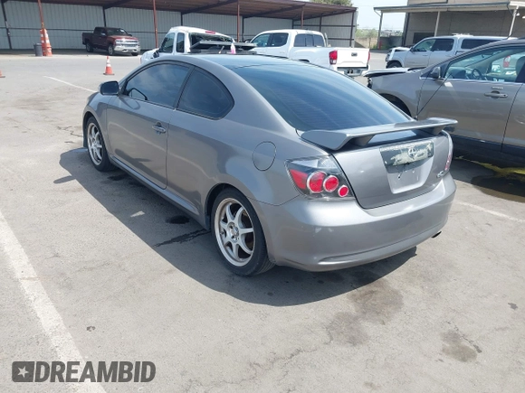 2007 Scion tC Spec with VIN JTKDE177870154969, listed as a IAAI auction lot 42125185 with 255,027 mi miles. Bid and sale history available at carsss.com. Image 3.
