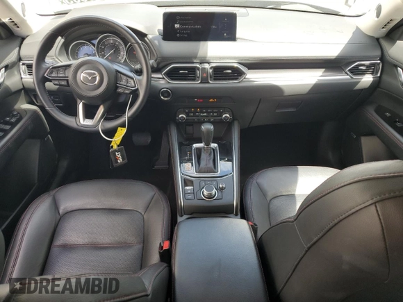 2024 Mazda CX-5 2.5 S Carbon Edition with VIN JM3KFBCL3R0482170, listed as a Copart auction lot 53569805 with 21,344 mi miles and Non Repairable. Bid and sale history available at carsss.com. Image 8.