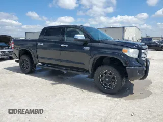 2015 Toyota Tundra 4WD Truck Platinum with VIN 5TFAW5F1XFX468916, listed as a Copart auction lot 71393304 with 196,393 mi miles and Salvage Title. Bid and sale history available at carsss.com. Image 4.