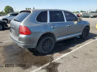 2005 Porsche Cayenne Turbo with VIN WP1AC29P65LA91187, listed as a Copart auction lot 65861054 with 186,084 mi miles and Salvage Title. Bid and sale history available at carsss.com. Image 3.