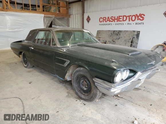 1965 Ford Thunderbird с VIN 5Y87Z145008, выставлен на аукционе Copart как лот 51123095 с пробегом 898 350 миль миль и Списание • Salvage title. История ставок и продаж доступна на DreamBid. Изображение 4.