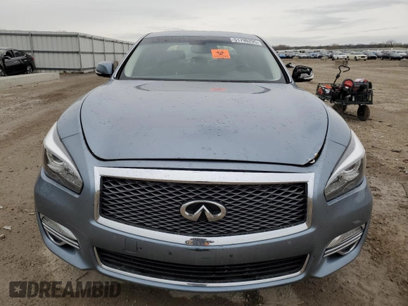 2018 Infiniti Q70 Luxe with VIN JN1BY1AR1JM220894, listed as a Copart auction lot 51790295 with Not provided miles and Salvage title. Bid and sale history available at DreamBid. Image 5.