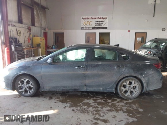 2020 Kia Forte LXS with VIN 3KPF24AD0LE184784, listed as a IAAI auction lot 41341533 with 36,953 mi miles. Bid and sale history available at carsss.com. Image 14.