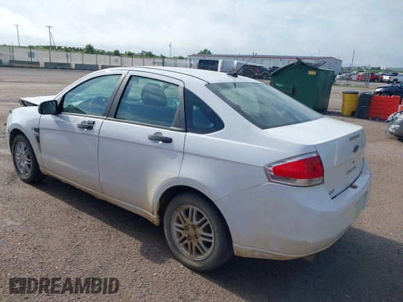 2008 Ford Focus SE with VIN 1FAHP35N18W265206, listed as a IAAI auction lot 42563966 with 122,103 mi miles and . Bid and sale history available at DreamBid. Image 3.