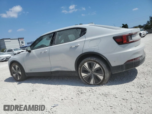2023 Polestar 2 z VIN YSMED3KA1PL144560, wystawiony jako Copart lot #49310725 z przebiegiem 34 504 mil mil oraz Czysty tytuł • Clean title. Historia ofert i sprzedaży dostępna na DreamBid. Obrazek 2.