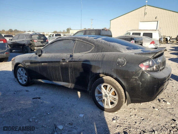 2008 Hyundai Tiburon GS with VIN KMHHM66DX8U291983, listed as a Copart auction lot 74586874 with 111,572 mi miles and Salvage Title. Bid and sale history available at carsss.com. Image 2.