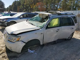 2009 Mercury Mariner Premier with VIN 4M2CU87G79KJ14527, listed as a Copart auction lot 76953474 with 0 mi miles and Salvage Title. Bid and sale history available at carsss.com. Image 1.