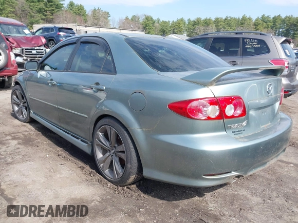 2004 Mazda Mazda6 s with VIN 1YVFP80D545N30474, listed as a IAAI auction lot 42028335 with 1 mi miles. Bid and sale history available at carsss.com. Image 3.