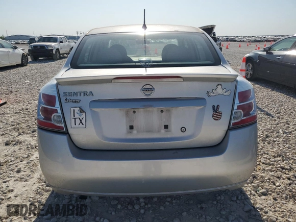2011 Nissan Sentra SR with VIN 3N1AB6AP1BL697233, listed as a Copart auction lot 52480125 with 137,553 mi miles and Salvage Title. Bid and sale history available at DreamBid. Image 6.