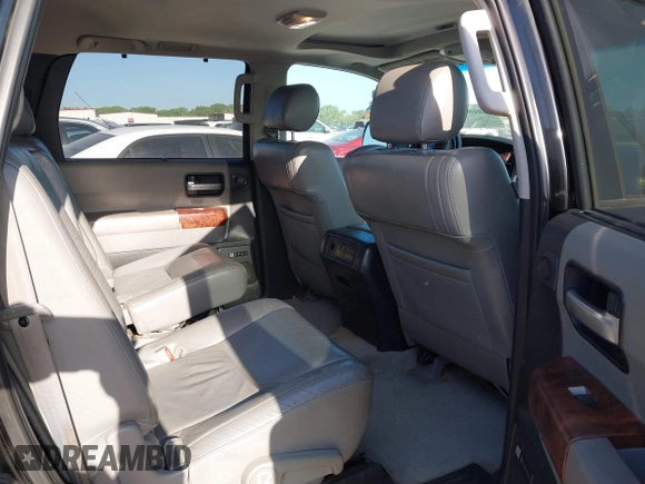 2008 Toyota Sequoia Limited with VIN 5TDZY68A28S011655, listed as a IAAI auction lot 42010093 with 356,580 mi miles and . Bid and sale history available at DreamBid. Image 8.