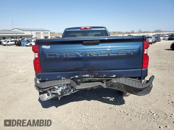 2021 Chevrolet Silverado 1500 Work Truck with VIN 3GCNWAEK7MG317098, listed as a Copart auction lot 46717245 with 30,943 mi miles and Salvage Title. Bid and sale history available at carsss.com. Image 6.
