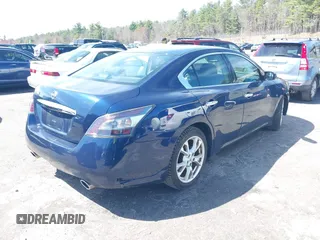 2013 Nissan Maxima SV with VIN 1N4AA5AP9DC805516, listed as a IAAI auction lot 42028936 with 174,555 mi miles and . Bid and sale history available at DreamBid. Image 4.