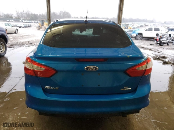 2012 Ford Focus SE with VIN 1FAHP3F27CL462248, listed as a Copart auction lot 45895925 with 136,359 mi miles and Salvage Title. Bid and sale history available at carsss.com. Image 6.