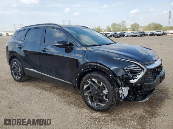 2024 Kia Sportage SX-Prestige с VIN 5XYK5CDF6RG178738, выставлен на аукционе Copart как лот 56390345 с пробегом 8 420 миль миль и Списание • Salvage title. История ставок и продаж доступна на DreamBid. Изображение 4.