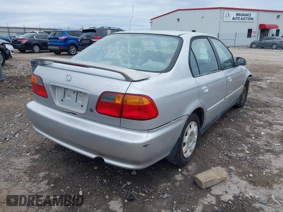 2000 Honda Civic VP z VIN 2HGEJ6613YH575630, wystawiony jako IAAI lot #41525214 z przebiegiem 251 481 mil mil oraz . Historia ofert i sprzedaży dostępna na DreamBid. Obrazek 4.