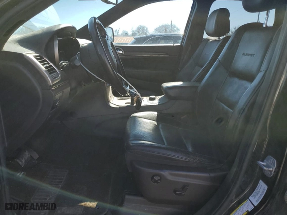 2014 Jeep Grand Cherokee Summit with VIN 1C4RJFJG1EC258276, listed as a Copart auction lot 46708225 with 122,619 mi miles and Salvage Title. Bid and sale history available at carsss.com. Image 7.