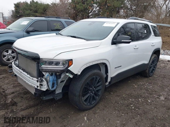 2023 GMC Acadia SLE with VIN 1GKKNKL46PZ202405, listed as a IAAI auction lot 41503952 with 21,040 mi miles and . Bid and sale history available at DreamBid. Image 18.
