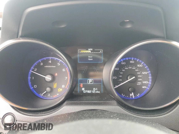 2017 Subaru Outback Premium with VIN 4S4BSAHC2H3278752, listed as a Copart auction lot 61341325 with 78,212 mi miles and Salvage title. Bid and sale history available at DreamBid. Image 9.
