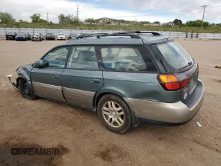 2001 Subaru Legacy Outback Limited z VIN 4S3BH686617657326, wystawiony jako Copart lot #57578275 z przebiegiem 148 396 mil mil oraz Szkoda całkowita • Salvage title. Historia ofert i sprzedaży dostępna na DreamBid. Obrazek 2.