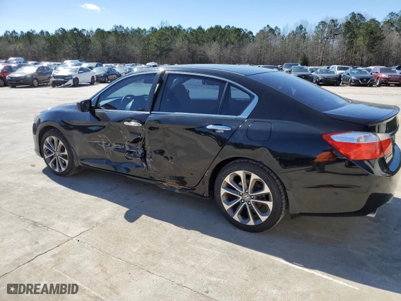 2014 Honda Accord Sedan Sport with VIN 1HGCR2F50EA120935, listed as a Copart auction lot 48226225 with 305,219 mi miles and Salvage Title. Bid and sale history available at carsss.com. Image 2.
