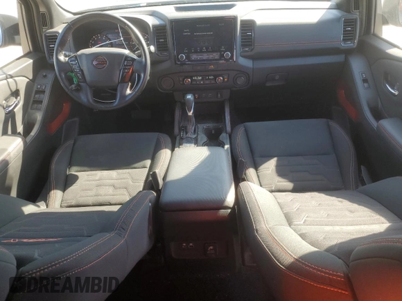 2022 Nissan Frontier Pro-X с VIN 1N6ED1EJ5NN679157, выставлен на аукционе Copart как лот 51935295 с пробегом 38 648 миль миль и Списание • Salvage title. История ставок и продаж доступна на DreamBid. Изображение 8.