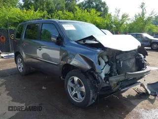 2013 Honda Pilot EX-L z VIN 5FNYF3H59DB038966, wystawiony jako IAAI lot #42461394 z przebiegiem 142 684 mil mil oraz . Historia ofert i sprzedaży dostępna na DreamBid. Obrazek 1.