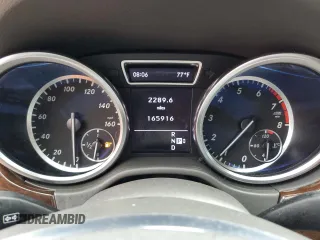 2012 Mercedes-Benz M 350 with VIN 4JGDA5HB2CA027986, listed as a Copart auction lot 71714874 with 165,916 mi miles and Salvage title. Bid and sale history available at DreamBid. Image 9.