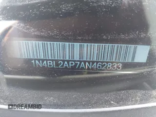 2010 Nissan Altima 3.5 SR with VIN 1N4BL2AP7AN462833, listed as a IAAI auction lot 42125463 with 142,180 mi miles. Bid and sale history available at carsss.com. Image 12.