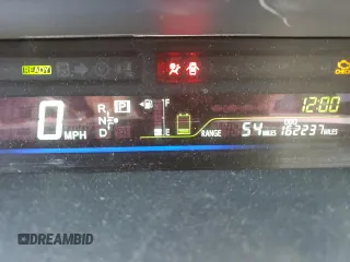 2013 Toyota Prius Two with VIN JTDZN3EUXD3191310, listed as a Copart auction lot 52455105 with 162,237 mi miles and Salvage Title. Bid and sale history available at DreamBid. Image 9.