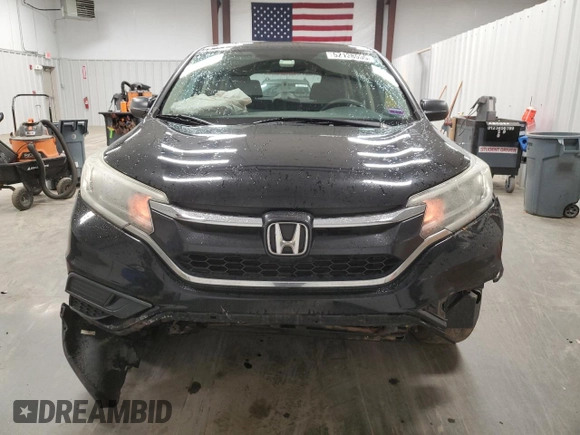 2015 Honda CR-V LX with VIN 2HKRM4H3XFH626927, listed as a Copart auction lot 52138505 with 185,366 mi miles and Salvage Title. Bid and sale history available at DreamBid. Image 5.