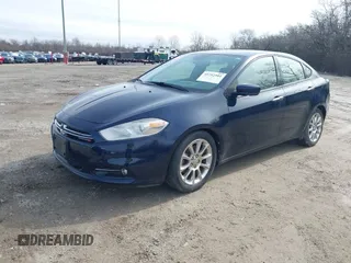 2013 Dodge Dart Limited with VIN 1C3CDFCA1DD226544, listed as a IAAI auction lot 41752501 with 133,475 mi miles. Bid and sale history available at carsss.com. Image 2.