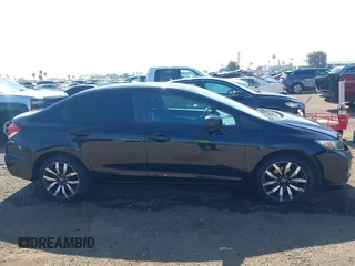 2015 Honda Civic EX-L z VIN 2HGFB2F93FH555035, wystawiony jako IAAI lot #42152303 z przebiegiem 86 775 mil mil oraz . Historia ofert i sprzedaży dostępna na DreamBid. Obrazek 13.