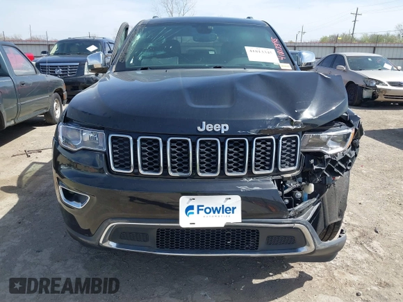 2019 Jeep Grand Cherokee Limited with VIN 1C4RJFBG0KC842131, listed as a IAAI auction lot 41813345 with 59,164 mi miles. Bid and sale history available at carsss.com. Image 13.